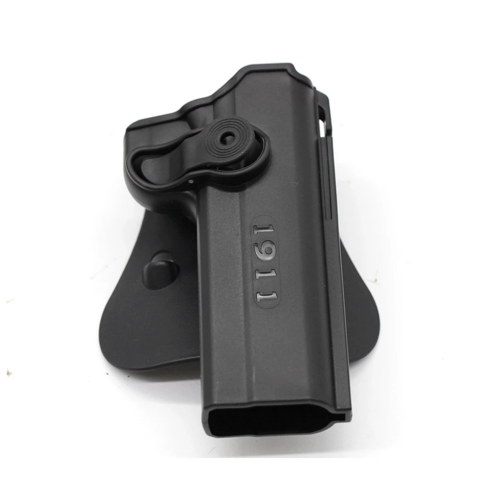 Colt 1911 Holster 360 Degree Belt Adapter Colt 1911 Gun Storage Case Plastic Belt Clip Waist Drop