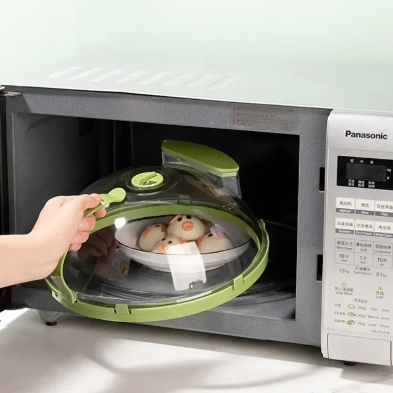 Microwave Splash Heating Cover High Temperature Resistant Water Injection Oil Splash-Proof Fresh-keeping, microwave splatter lid