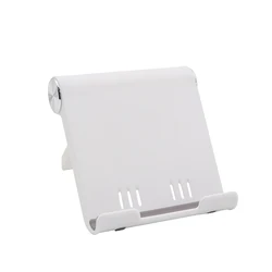 Universal Foldable Desk Phone and Tablet Holder Stand (WHITE)