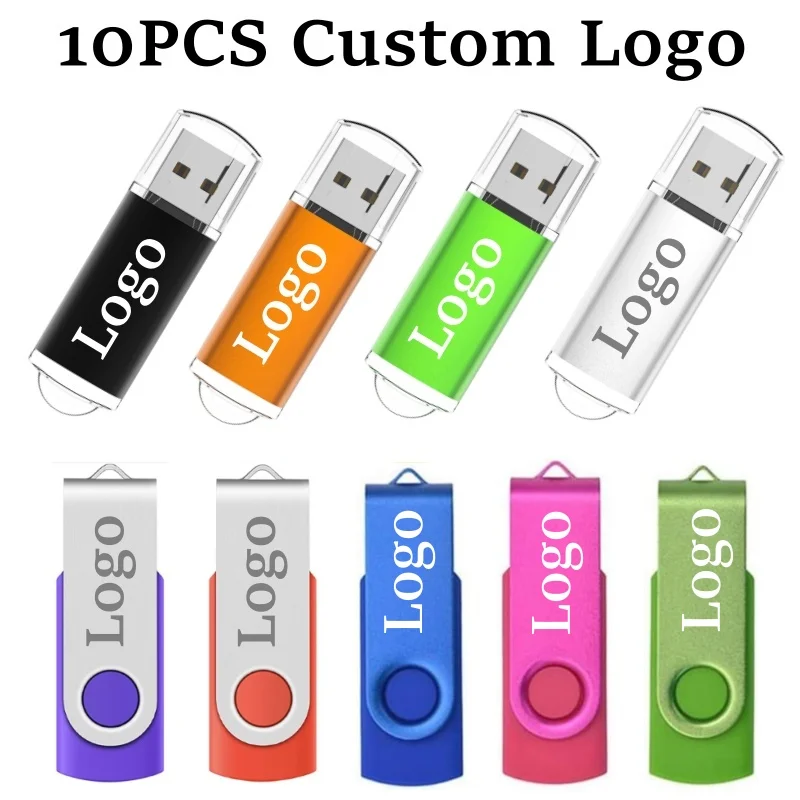 thumbnail image 1 of Memoria USB personalizada gratuita de 10 unidades por lote, de 256 MB, 512 MB, 1 GB, 2 GB, 4 GB, 8 GB, 16 GB, de 32 GB, 64 GB y 128 GB, 1 of 5