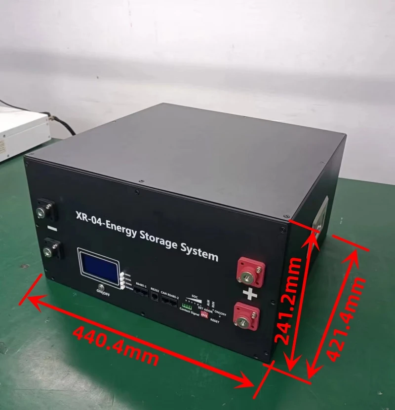 8S 24V Power Box Case DIY Kit LiFePO4 Battery Stacked Solar Home Energy Storag