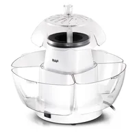 Household Popcorn Machine Fully Automatic Popcorn Puffing Machine Small DIY Popcorn Machine with Bowl for Convenient Storage 2