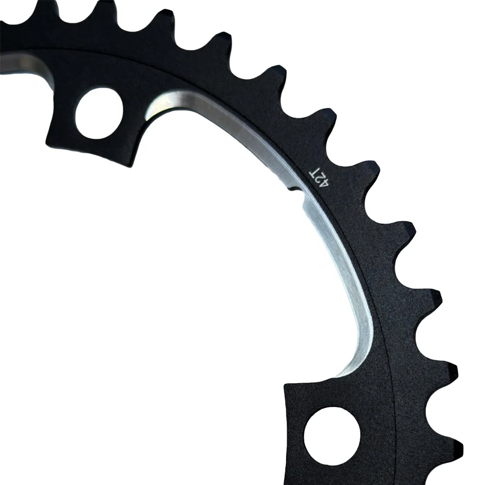 130 bcd Kettenrad 42t 52t Rennrad Kurbel garnitur Kettenrad 52 Gang 130mm Spur Fahrrad Kettenblatt 10 11-Gang Faltrad Kurbel satz – Detail 10