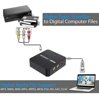 Analog Video Recorder AV Capture VHS To Digital Converter Video Tapes Transfers to Digital Format to USB for Hi8,DVD,VCR,DVR - Image 2