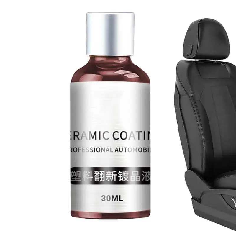 

30ml Car Plastic Restorer Leather Restore Auto Polish And Repair Coating Renovator Plastics Restorer Refurbish Agent For Cars