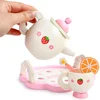 Girl's tea set, afternoon tea, family game toys 3