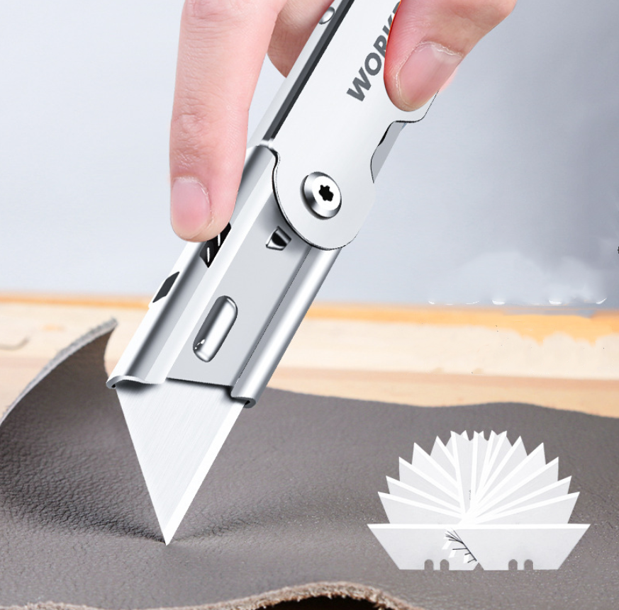 Stainless Steel Folding Knife Art Knife Heavy Wallpaper Knife Industrial Electrician By Neo