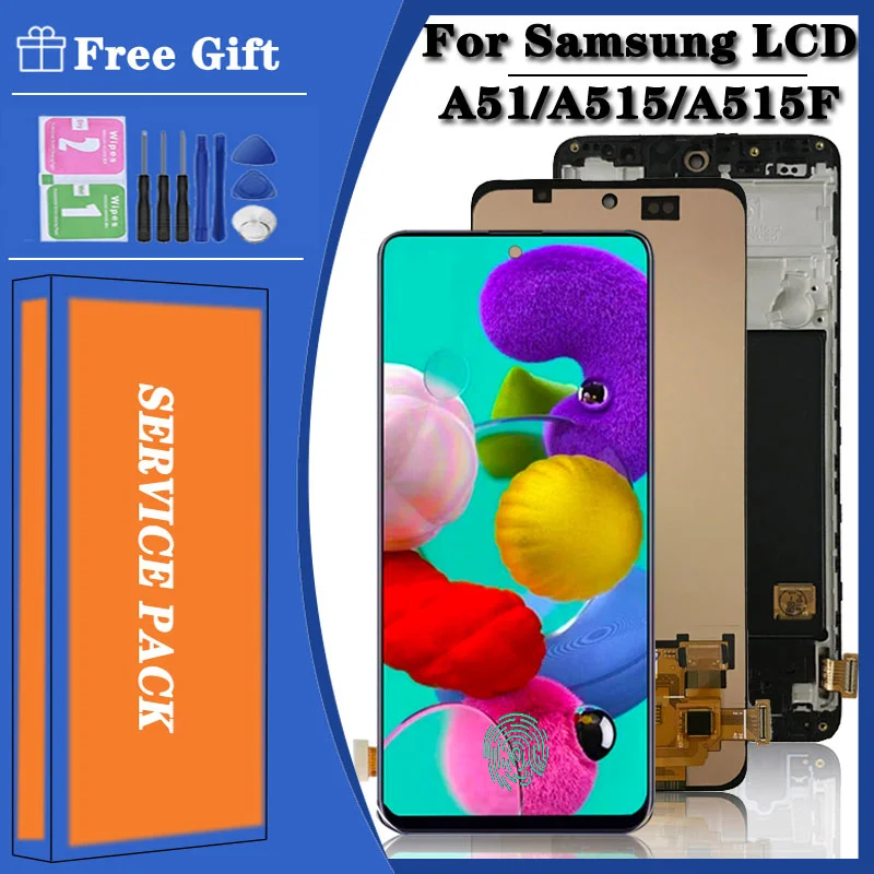 LCD Display Screen For Samsung A51 A515 A515F/DS A515FD