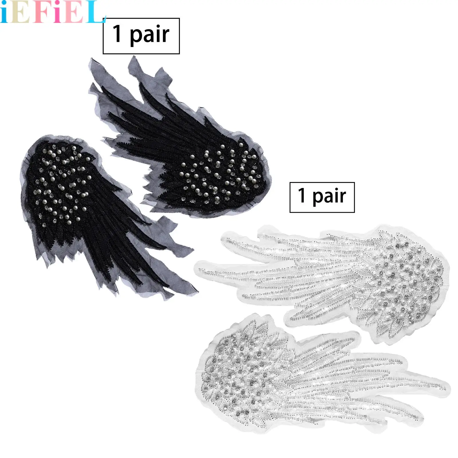 1 쌍 절묘한 수제 스팽글 페르시 어깨 패드 라인 석 가짜 진주 유니폼 Epaul..