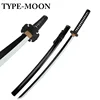 Online Game Fate Katana 104cm Okita Souji Cosplay Toy Sword Black White Blade 1:1 Original Pattern 4