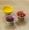 Pet Supplies Cat Food Bowl Raised Pet Food Water Bowl Puppy Feeder Bowl Ceramic Cat Water Feeding Dish Pet Eating Dishes 6