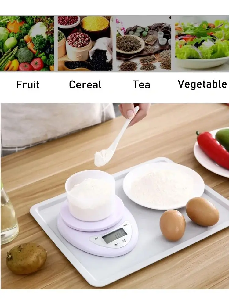 Digital LED Kitchen Scale 4