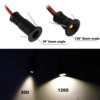 12V Super Mini Spotlight LEDs 10mm Cutout Recessed Dimmable Downlight for Home Decorate Ceiling Lamp Showcase Display Lighting 5