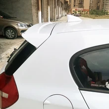 Car Spoiler For BMW 1 Series E87 E81 Hatchback 116i 120i 118i 2004-2012 Trunk Lid Roof Spoiler Wings Black Carbon Car Accessories Part Car Tail Wing (Size : Unpainted
