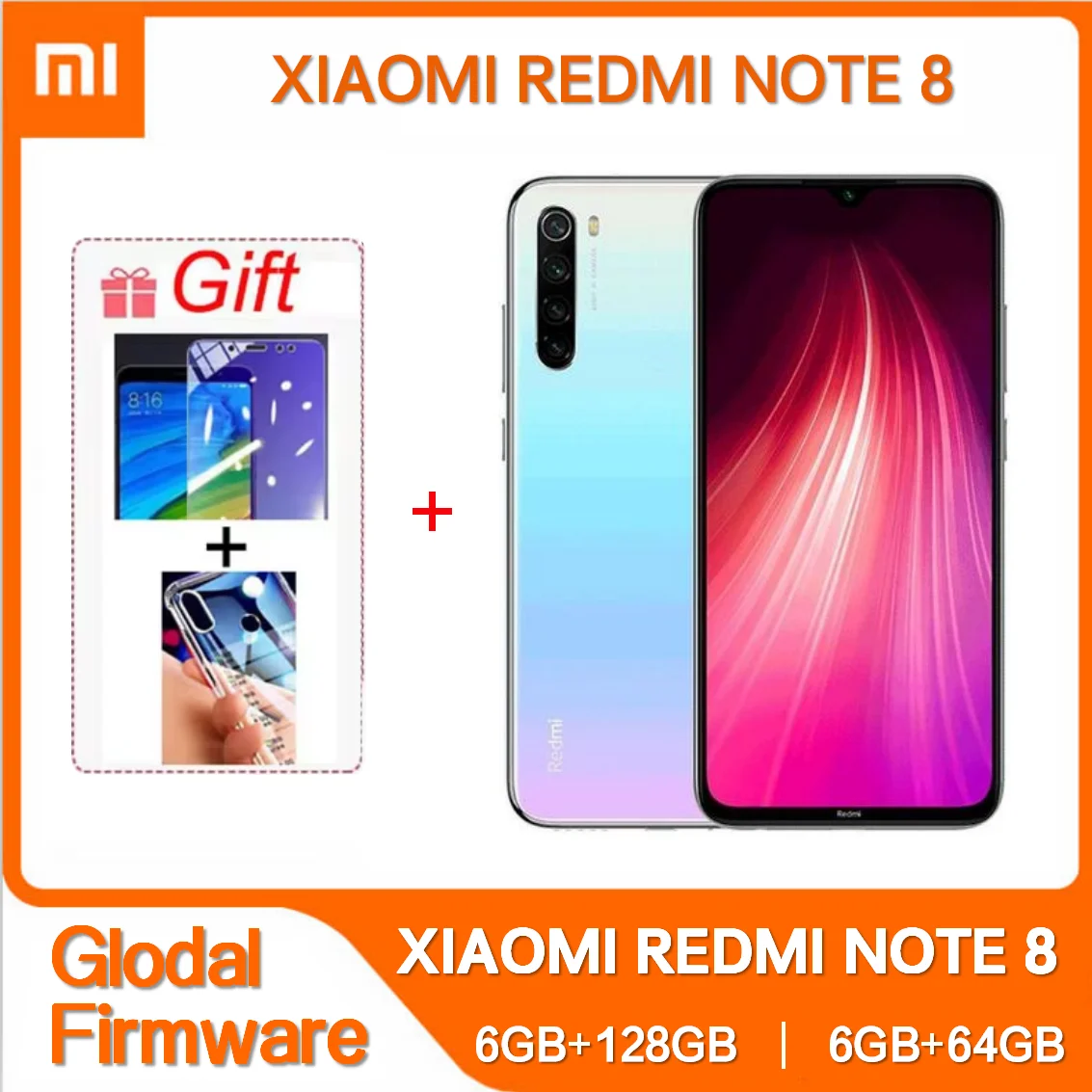 Global ROM Original Xiaomi Redmi Note 8 4000mAh Baterry 6GB 128GB Original Android Phone Quad Cmaera 4G Smartphone 2