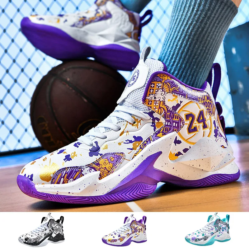 

Basketball Shoes Men Gym Training Athletic Basketball Sneakers 2023 Confortable Sports Shoes High Quality Basketball Boots Women