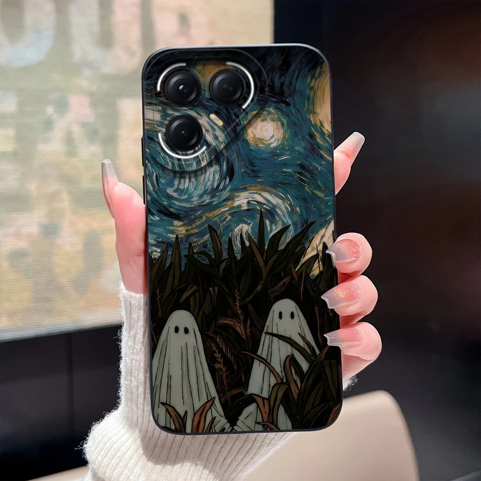 Pretty Flower Soft Silicone Full Protection Phone Case