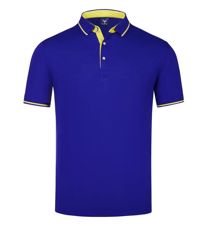 Fashion Quick Drying Short Sleeved Polo Shirt Golf Jersey Company Group Breathable Fitness Lapel Sports Sleeved 10-Color Top