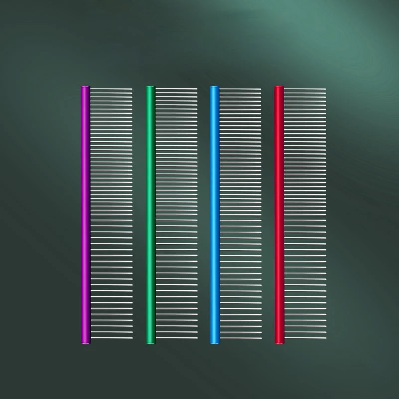 

Профессиональная расческа для пианино, цветная Антикоррозийная Расческа для груминга собак, принадлежности для ухода за кошками