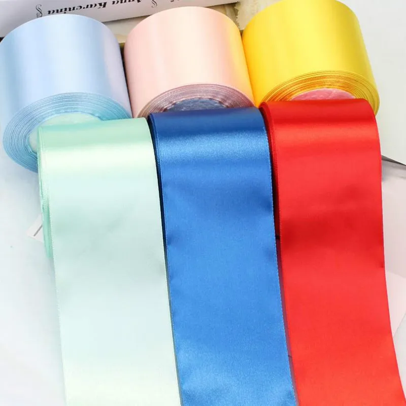 Satin Ribbon Collection for DIY Crafts and Gift Wrapping Accessories