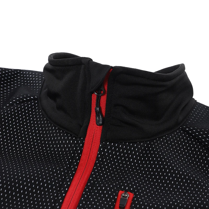 ARSUXEO Winter Cycling Jacket Men Thermal Fleece Cycling Jacket Windproof Waterproof Warm Bicycle MTB Mountain Bike Clothing
