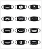 1PCS Black Bilayer Cotton Heart Anime Mouth Mask Anti Haze Dust Washable Reusable  Dustproof Mouth-muffle Winter Warm Mask 2