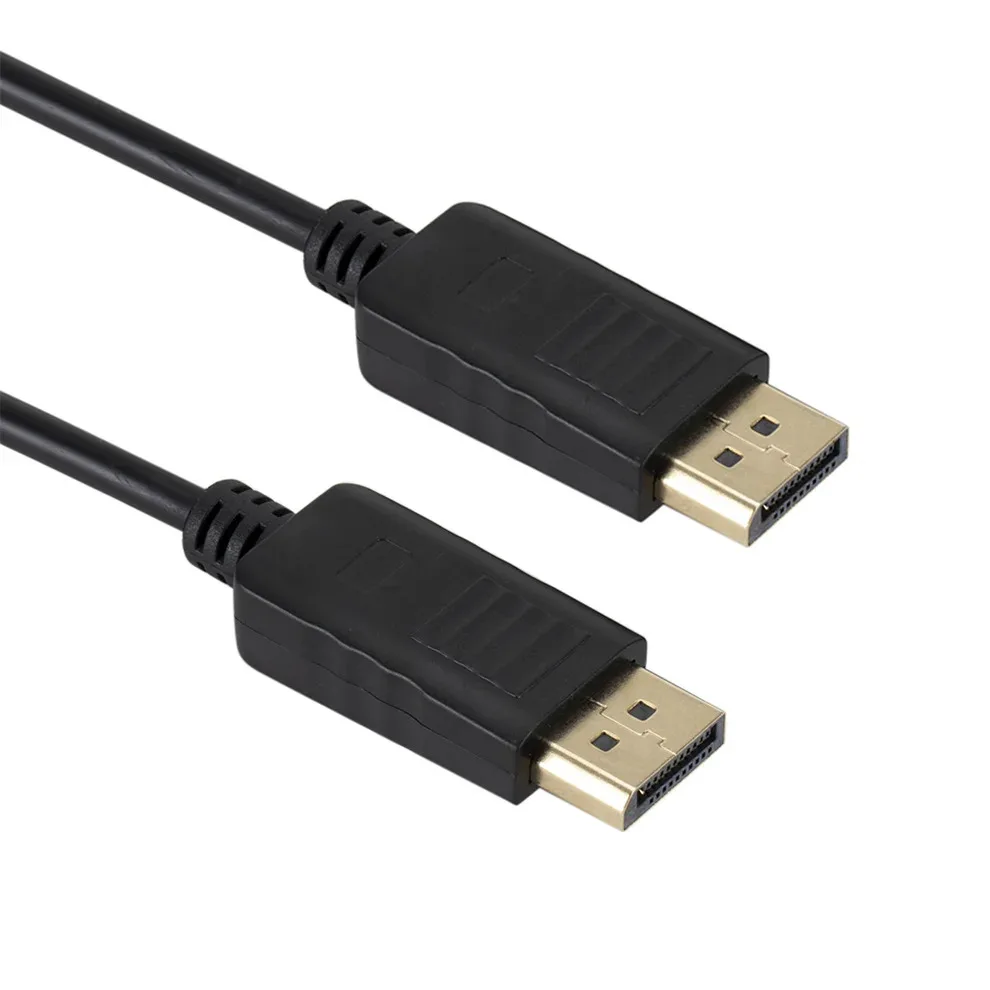 Enhanced DisplayPort to DisplayPort Cable - 1.8M Adapter for High-Quality Video Transmission