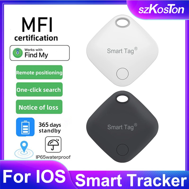 Per Ios Trova La Mia App Mini Gps Tracker Bluetooth Compatibile Itag Global Positioning Finder Anti-Lost Key Locator Smart Itag Wallet