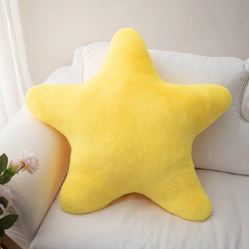Kawaii Colorful Pastel Star Shaped Pillow XL (70cm)