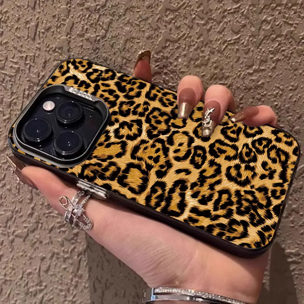 Luxury Leopard Print Shockproof Phone Case