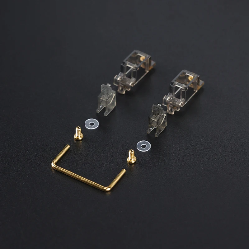 Kailh Pcb Parafuso-no Estabilizador 6.25u Preto Transparente para Faça Você Mesmo Gamer Teclado Mecânico Chapeado Pcb Montado Satélite Eixo - Imagem 4