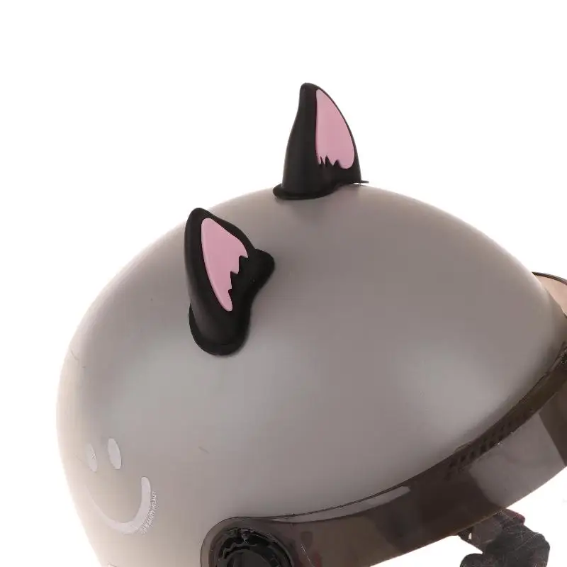 Motorrad Helm Katze Ohr Dekorationen Helm Ohr Zubehör Für Roller Fahrrad Klebstoff Motorrad Für Skateboard Für Radfahren – Detail 13