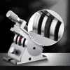 Universal Flat Jaw Precision Vise, size 2 to 3 inches, 360° Rotation Adjustable angle, Vertical tilt up to 50°, Accuracy ±0.005m 2