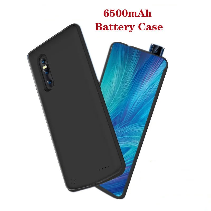 Battery Case for VIVO X27 Pro Power Bank Battery Charging Case  6500mAh Portable PowerBank Battery Charger Cases for VIVO X27