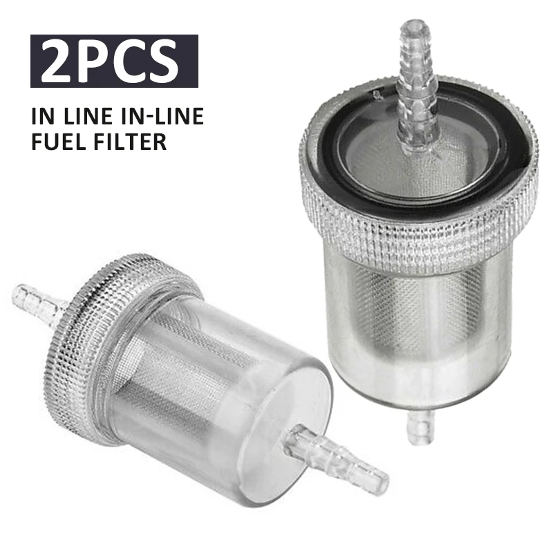 

2PCS Diesel In-line Fuel Filter Kit Plastic Fuel Filters Camper Fuel Filter Car Accessories For Webasto Eberspacher Air Heater