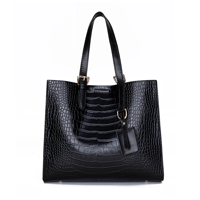 

Pantent Leather Women Messenger Bags Crocodile Female Crossbody Shoulder Hand bags For Women 2021 High Quality Ladies Handbags