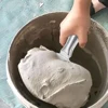 Stainless Steel Bucket Scoop Mud Scoop Putty Knife Scraper Drywall and Plaster Tool Hand Tool for Drywall Finishing 3