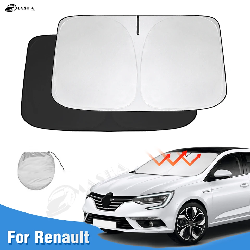 Set Car Shades (achterportieren) Renault Megane IV Grandtour 2016- (2-delig) | PV REMEGEC18 | Car Shades | Nederlands