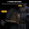 Molle Pouch Phone Folding Navigation Board Organizer Double Zipper Outdoor Hunting Airsoft Dustproof Mobile Phone Protective Bag 6