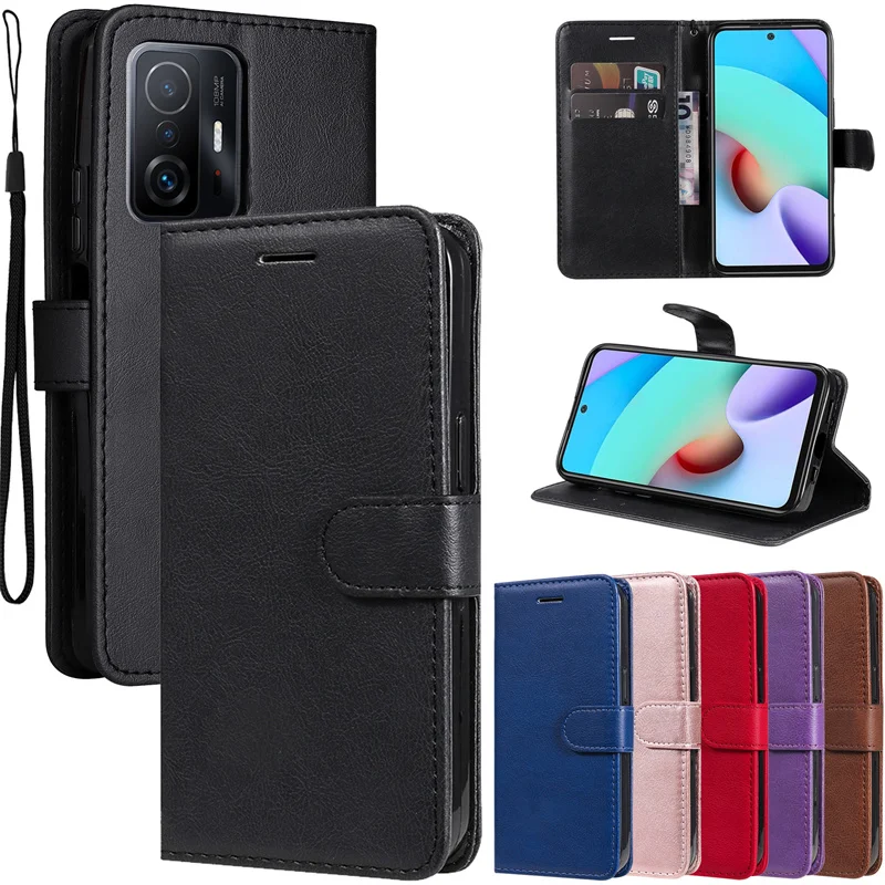 Mi 11 T Pro Case On Sfor Xiaomi Mi 11 T Pro Leather Coque Xiomi 11 T 11 T Pro Mi11T 11 Tpro 11 Tpro Cover Protect Custodia Per Cellulare