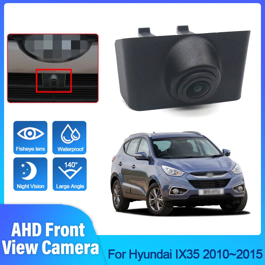 

AHD 1080P рыбий глаз CCD Автомобильная камера переднего вида для парковки с положительным логотипом для Hyundai IX35 2010 2011 2012 2013 2014 2015 Водонепроницаемая