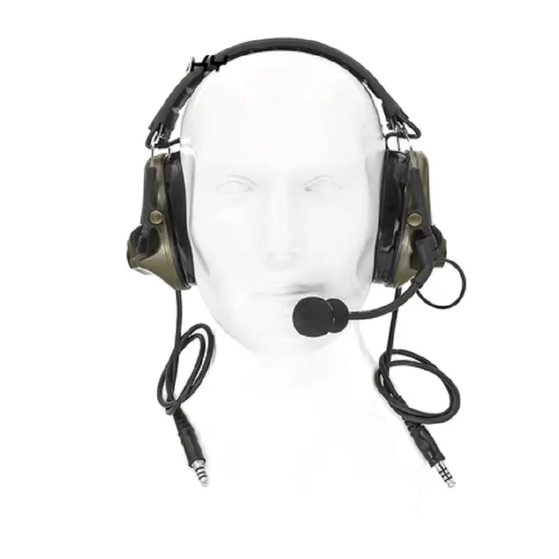 

Dual Communication New Headband Version COMTAC III/C3 Noise Reduction And Pickup Tactical Earphones