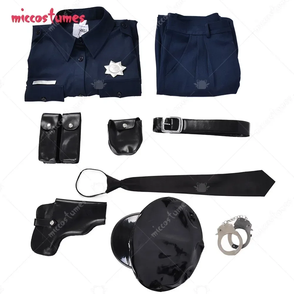3 Toppe Polizia Con Gancio E Anello – Ricamate, Per Feste A Tema E Cosplay