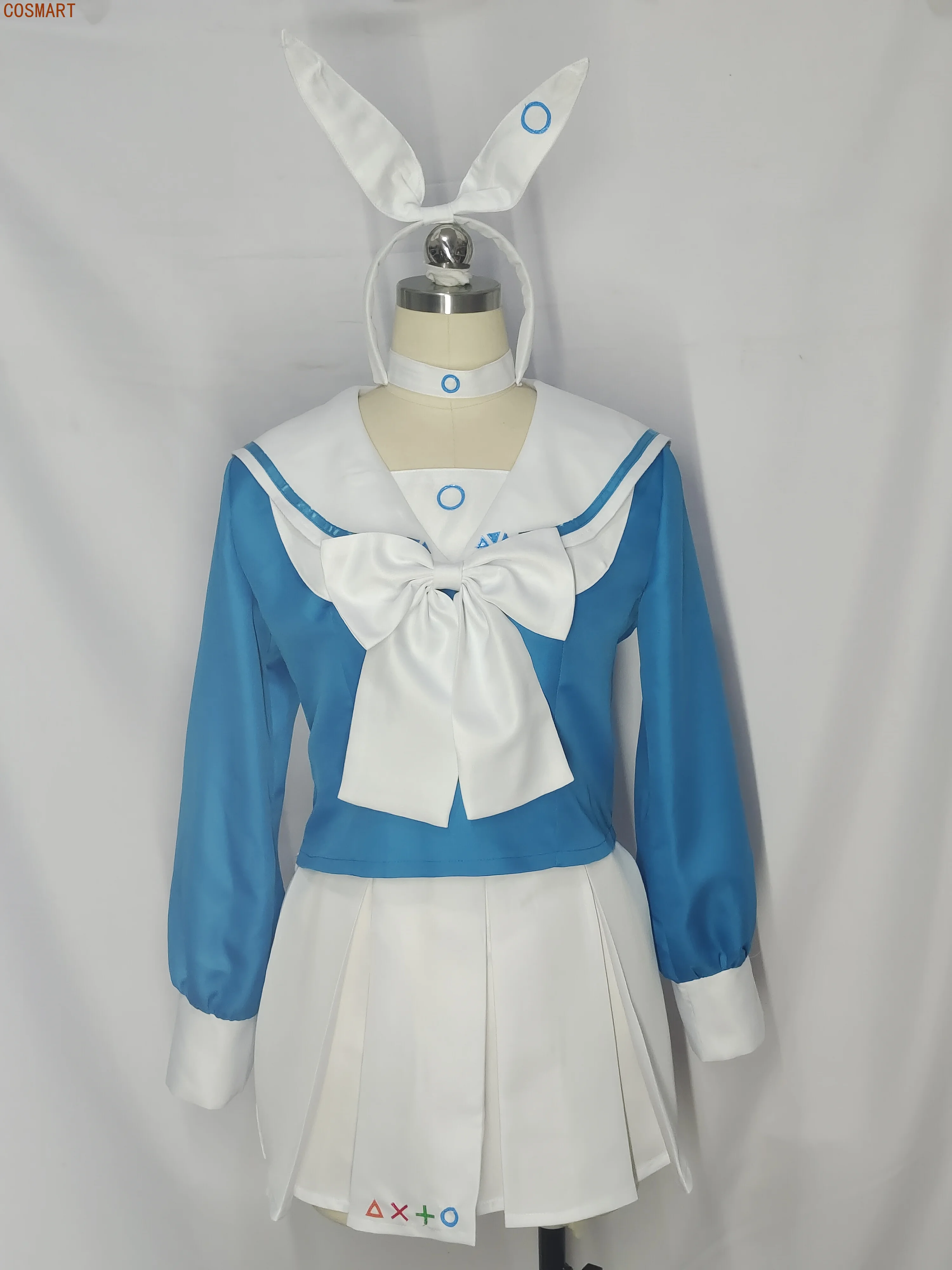 

COSMART Blue Archive Arona Game Suit Sweet Lovely Uniform Cosplay Costume Halloween Party Role Play Outfit Women Any Size