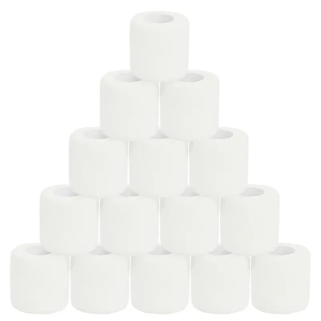 1/6/20PCS White Gauze Medical Bandage Self-adhesive Breathable Elastic Bandages for Sports Fixing Finger Wrist Leg 6