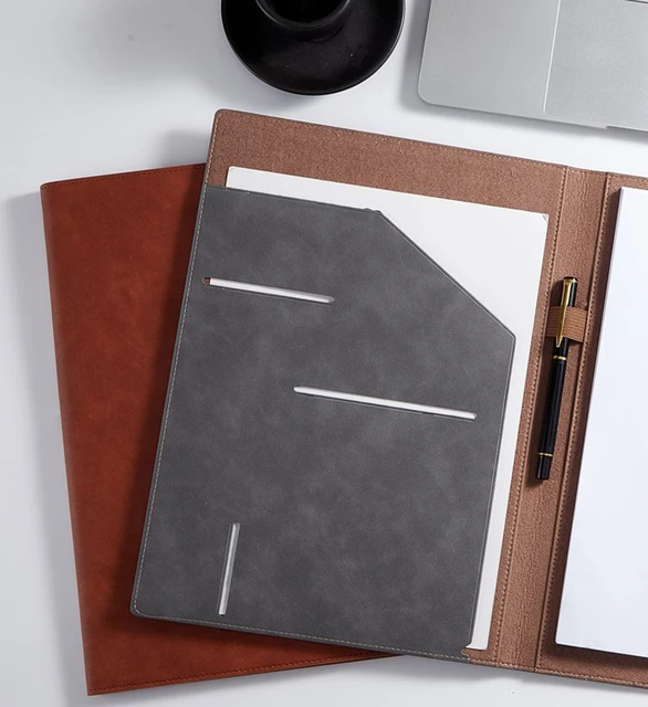 Cartella Portadocumenti A4 Con Zip E Maniglia - Tessuto Oxford, Per Scuola E Ufficio - Foto 3