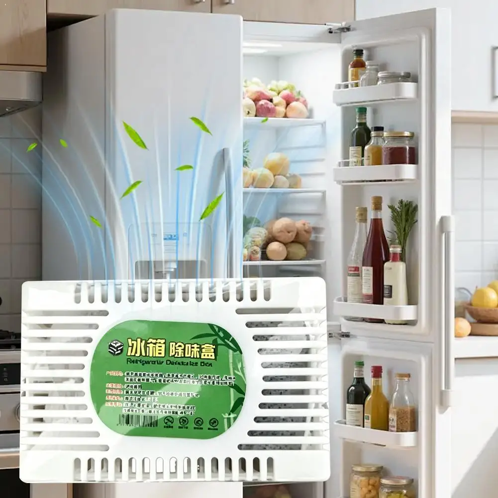 Bamboo Charcoal Refrigerator Air Purifier and Odor Absorber