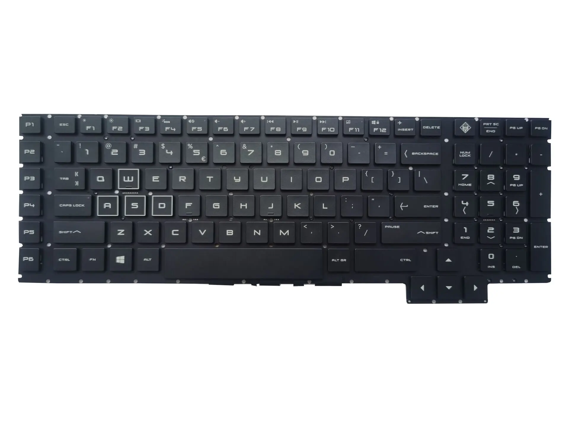 Teclado Retroiluminado dos Eua para hp Omen 17-an 17-an000 17-an013tx 17-an010ca 17-an020ca Layout em Inglês Nsk-xh0ln Novo - Imagem 5