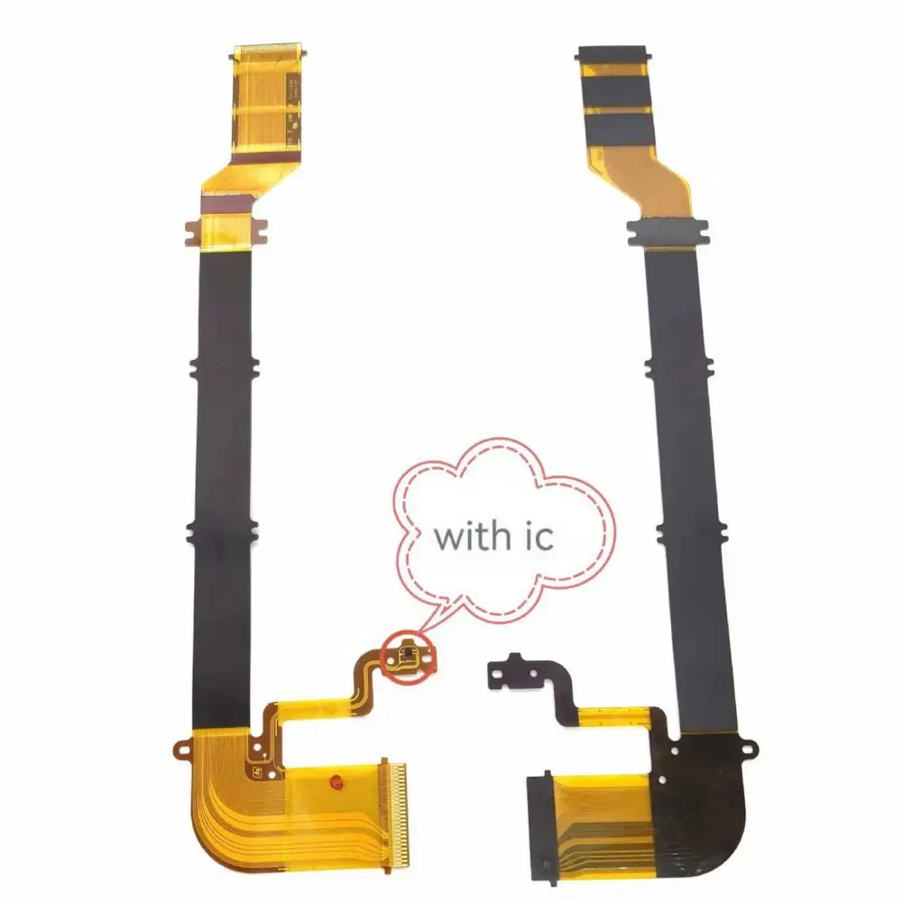 

Useful LCD Flex Cable Easy Installation Camera Screen Flex Cable Replacement Replaceable Rust-proof LCD Screen Flex Cable