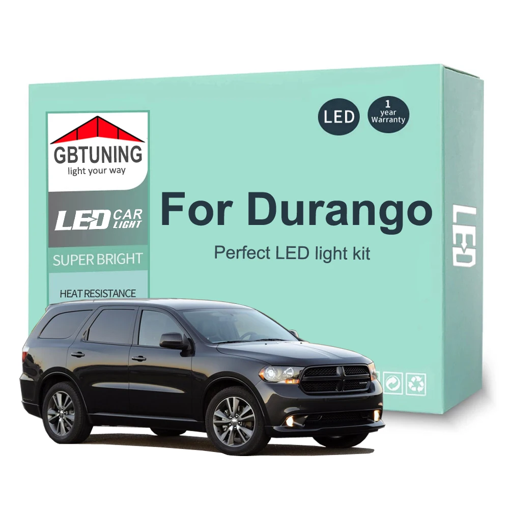 Ledインテリア電球用ダッジデュランゴ1998-2017 2018 2019 2020